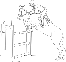 These majestic creatures are associated with qualities of intelligence, independence and a free spirit. Download 28 Collection Of Hunter Jumper Horse Coloring Pages Horse Show Jumping Drawing Png Image With No Background Pngkey Com