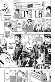All the manga featured in this website are property of their publishers. Haikyuu Chapter 135 Read Haikyuu Manga Online