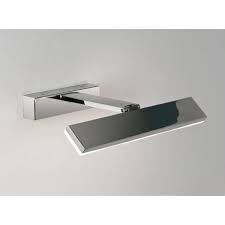 H frameless single bathroom mirror with led lighting and. Astro 1289001 Zip 3 Light Led Bathroom Over Mirror Wall Fitting In Polished Chrome Castlegate Lights