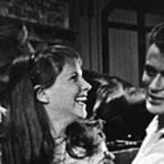 Julie Harris and James Dean Poster by Alfred Eisenstaedt