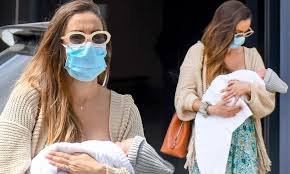British boy with beautiful blended baggage. Big Brother Star Krystal Forscutt Leaves The Hospital With Newborn Son Huska Daily Mail Online