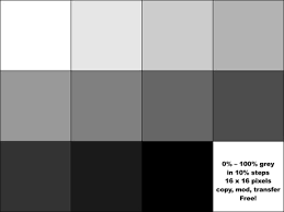 50 shades of grey is a hit work of fiction, seeing as there aren't really 50 different shades. Second Life Marketplace Shades Of Grey Colours 0 100 For Materials Specular Shininess Mapping