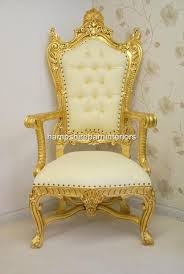 Gold Throne Living Room Sofa Design King Chair Chair