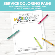 A coloring book (british english: Primary Sharing Time 2017 I Can Be A Missionary By Serving Others November Week 1 The Red Headed Hostess