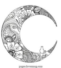 Free moon coloring pages for kids to download or to print. Atemberaubende 52 Enorme Konzepte Tattoo Moon Mandala Coloring Doodle Coloring Pages Atemberaubende Co Moon Mandala Mandala Coloring Pages Moon Tattoo