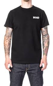 Benzak Denim Developers Bt 03 Bdd Embroidery Tee Heavy Jersey Black