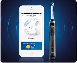 Using the flossing action brush right now and yes it cleans in between your teeth, although you still need to floss. Oral B Genius Pro 8000 Rechargeable Electric Toothbrush Cuidado Personal