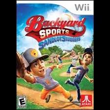 When the weather's bad outside, there's a realistic summer sandlot waiting for you right here. Backyard Sports Sandlot Sluggers Nintendo Wii Gamestop