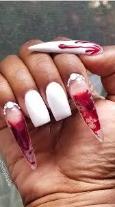 38 Creative Acrylic Nail Designs With Amazing Images Part 14 Acrylic Nail Shapes Short Acrylic Nails Designs Acrylic Nail Designs