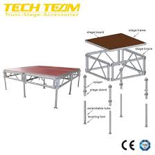 Take one sheet of plywood and place it over two of the wooden pallets. China Used Mobile Stage Aluminum Stage Platform Wooden Stage Platform China Stage Platform And Concert Stage Price