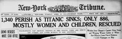 the titanic: shifting responses to its