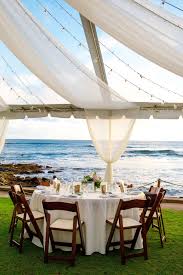 Clear Tent Luxe Chiffon With Twinkle Lights Beach House Restaurant Beach House Restaurant Kauai Beach House Kauai