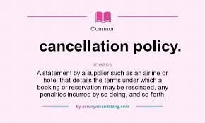 نتیجه جستجوی لغت [cancellation] در گوگل