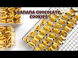 Kumpulan gambar foto lucu tergokil terbaru kumpulan gambar kue kering lebaran foto resep kue gambar gambar bbm lucu gambar idul adha bbm display picture info lucu. Banana Chocolate Cookies Renyah Tanpa Cetakkan Kue Hari Raya Youtube Kue Kering Mentega Ide Makanan Makanan Ringan Manis