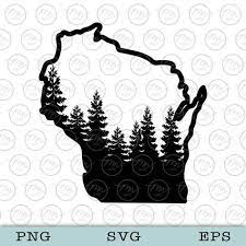 Pine Tree Wisconsin Svg Nature Svg Outdoor Svg Nature Silhouette Svg Png Treeline Wi Wisconsin Mn Svg Wisconsin Svg Dxf Wi Dxf In 2021 Wisconsin Tattoos Pine Tattoo Wisconsin