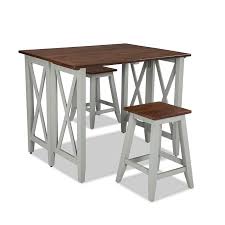 A breakfast bar is a smaller area that doesn't take that much space, so it can be squeezed even into a small kitchen. Small Space Breakfast Bar Table Set Intercon Furniture Furniture Cart