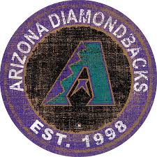 Maybe you would like to learn more about one of these? Arizona Diamondbacks 24 Round Heritage Logo Sign