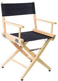 Maybe you would like to learn more about one of these? 18 Tall Folding Directors Chair Filmcraft Professional Grade Natural Finish 18 Dining Height Amazon Ca Home