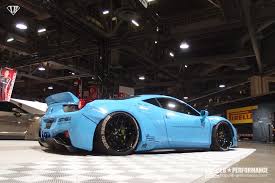 The lb performance team unveiled their latest fascinating project, an oakley design ferrari 458 italia fitted with a new aerodynamic kit and candy red adv.1 wheels. Evasive Motorsports Performance Parts For The Driven Liberty Walk Full Body Kit Full Bumper Set Ferrari 458 Italia