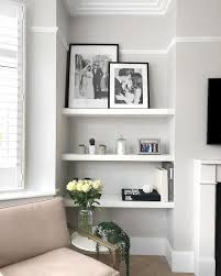 60 Diy Floating Corner Shelve For Living Room Decor Ideas Room Decor Ideas Diy Teenager Bedroom Living Room Shelves Living Room Grey Simple Living Room