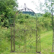 Maybe you would like to learn more about one of these? Heritage Metal Garden Arch With Gates Garden Ornamnents