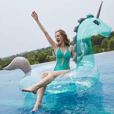 Check spelling or type a new query. Buy Myir Jun Unicorn Pool Float Pool Inflatables Glitter Rafts For Pool Giant Pool Float Raft Beach Swimming Pool Floats Adult And Kids Floatie With Fast Valves Online In Indonesia B07s2fyghb