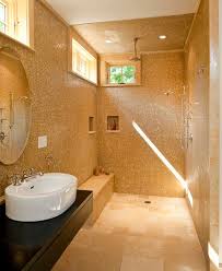 Featuring rain shower head and contemporary hand shower. Doorless Shower Designs Teach You How To Go With The Flow