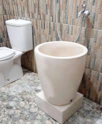 Bahkan saat ini toilet dan kamar mandi juga banyak tersedia di tempat umum seperti restoran, kafe. Jual Bak Air Kamar Mandi Serbuk Marmer Terbaru Juni 2021 Blibli