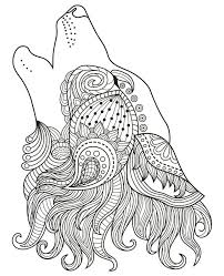 Wolf Coloring Pages For Adults Best Coloring Pages For Kids Dream Catcher Coloring Pages Mandala Coloring Pages Wolf Colors