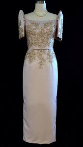 Mestiza Gown 5007 Filipiniana Dress Modern Filipiniana Dress Modern Filipiniana Gown