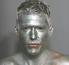 Strange mugshots of people arrested in costume