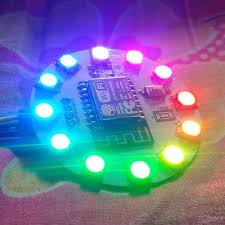 Esp Neopixel Share Project Pcbway Projects Electronic Engineering Microcontrollers