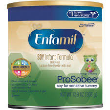 Looking for a tummy friendly option? Enfamil Prosobee Soy Based Infant Formula For Sensitive Tummies Lactose Free Milk Free And Dha For Brain Support Plant Sourced Protein Powder Can 12 9 Oz Baby Formula Enfamil Sensitive Tummy