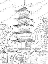 Black background coloring book for adults full of inspirational chinese symbols (5 free bonus pages) (around the world coloring books) (volume 4). China Asia Coloring Pages For Adults Coloriage Japonais Coloriage Gratuit Coloriage A Imprimer