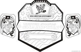 Explore 623989 free printable coloring pages for your kids and adults. Wwe Coloring Pages Championship Belt Coloring4free Coloring4free Com