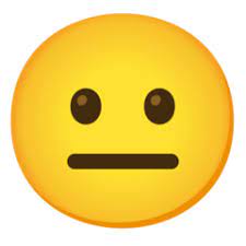 Apple did include the emoji, though, in its initial implementation of emoji support as part of iphone os 2.2 in 2008, though on a limited basis in japan. Neutral Face Emoji