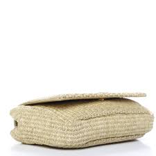 Partager sur twitter partager sur facebook partager sur pinterest. Saint Laurent Raffia Medium Monogram Kate Satchel Naturale 484912 Fashionphile