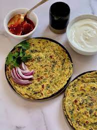 Kale Potato Parathas Flatbreads Recipe Vegetarian Sweet Potato Recipes Instant Pot Recipes Pot Recipes