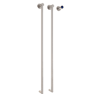 Bathroom Electric Towel Rack Stainless Steel Heated Towel Rail Thermostatic  Brushed Gold Smart Towel Dryer