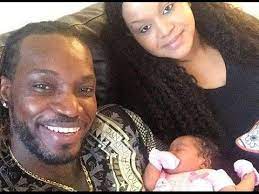 He was born in a poor family; Chris Gayle Wife And Family Rare And Unseen Images Youtube