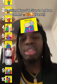 Lebron James Song Hug Lebron in Person