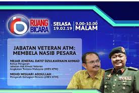Bernama Veteran Atm Perlu Sertai Persatuan Supaya Mudah Terima Bantuan
