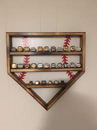 Some of these ideas can be tackled in a weekend, and some will give you ideas for your next bathroom renovation. Baseball Homeplate 28 Ring Display Case Holder Etsy Ring Display Case Baseball Ring Holder Ring Displays