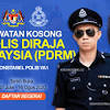 Permohonan jawatan kosong di polis diraja malaysia (pdrm) telah dibuka kepada waraganegara malaysia bagi sesi ambilan tahun 2017/2018. 1