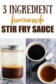 Stir Fry Sauce Homemade Stir Fry Stir Fry Sauce Stir Fry