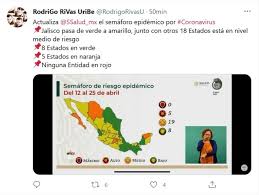 Jan 15, 2021 · 1,588,369 casos acumulados y 137,916 fallecimientos. Covid 19 Jalisco Deja El Verde En El Semaforo Epidemiologico Retrocede A Amarillo El Informador