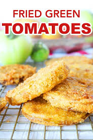 Easy Fried Green Tomatoes Recipe Green Tomato Recipes Easy Vegetable Recipes Food Recipes