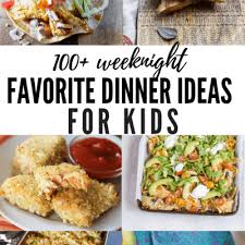 For super picky eaters, top the potato skins with just the cheese and serve broccoli (remember you prepped some on monday!), a dollop of yogurt, and sliced apples on. 100 Dinner Ideas For Kids Recipes For Picky Eaters