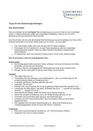 This article contains links to model email templates, including an automatic acknowledgement of incoming emails, a rejection of an application, or an invitation to a personal interview. Tipps Fur Ihre Bewerbungsunterlagen Das Anschreiben Stadtwerke