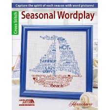 This free valentine cross stitch pattern and matching floss thread holders are a handy cute addition to your stash. Seasonal Wordplay Cross Stitch Pattern
